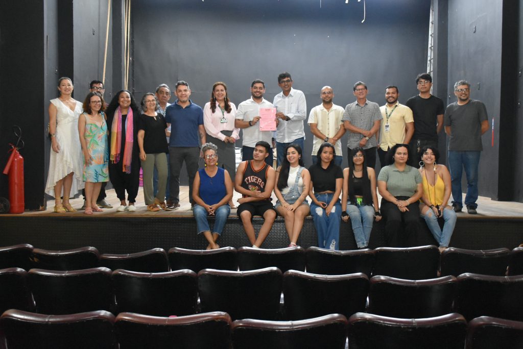 Teatro Américo Alvarez atenderá a comunidade acadêmica. Foto: Daniel Brito/Ascom UEA