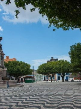<em>Praça do Largo de São Sebastião. Foto: Michael Dantas/SEC-AM</em>