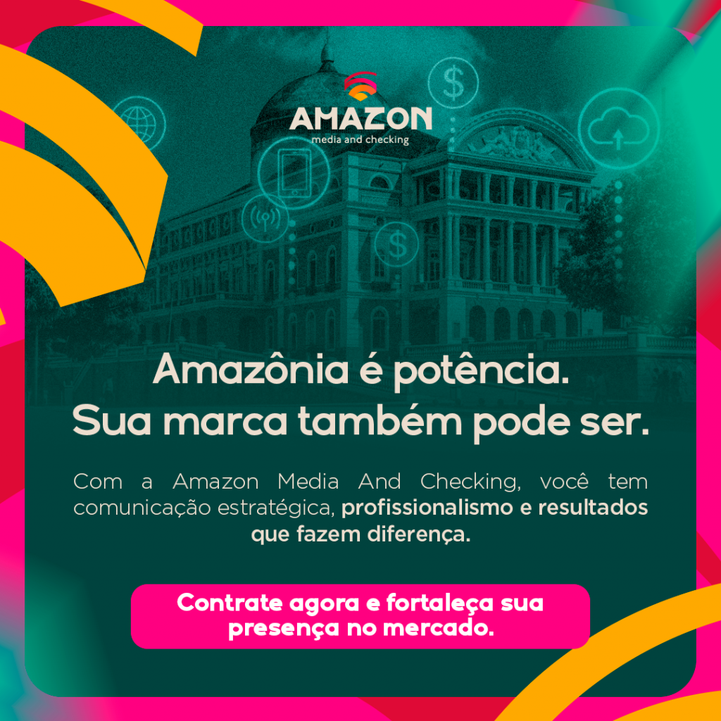 Amazon Media And Checking, agência de comunicação estratégica em Manaus, especializada em assessoria de imprensa, comunicação integrada e posicionamento de marca na Amazônia