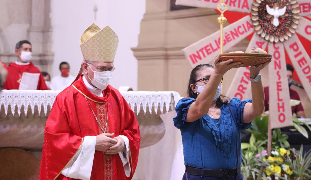 Arcebispo Dom Leonardo Steiner - Pentecostes 2021 - Foto: Arquivo Arquidiocese de Manaus