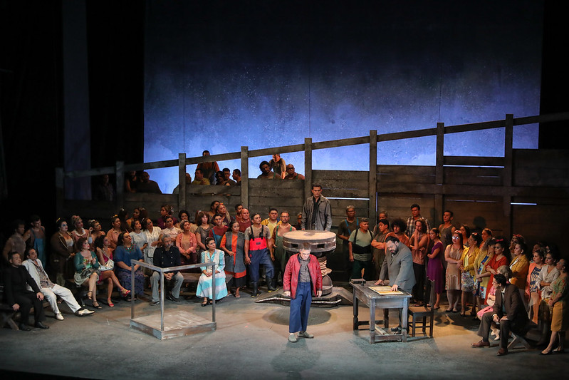 Espetáculo 'Peter Grimes' foi a última apresentação do Festival de Ópera 2023. Foto: Alex Pazuello/Secom