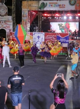 Abertura do 'Festival Folclórico do Amazonas 2023'. Foto: Aguilar Abecassis/Semcom