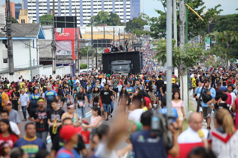 Segundo a organização, mais de 600 mil pessoas participaram do evento. Foto: Divulgação/Semcom