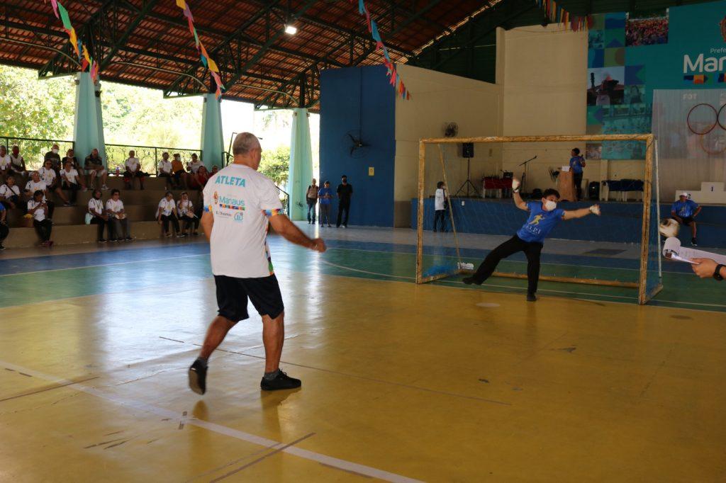 Jogos Internos do Parque do Idoso começam nesta quarta-feira, 5 de julho de 2023, em Manaus. Foto: Divulgação/FDT