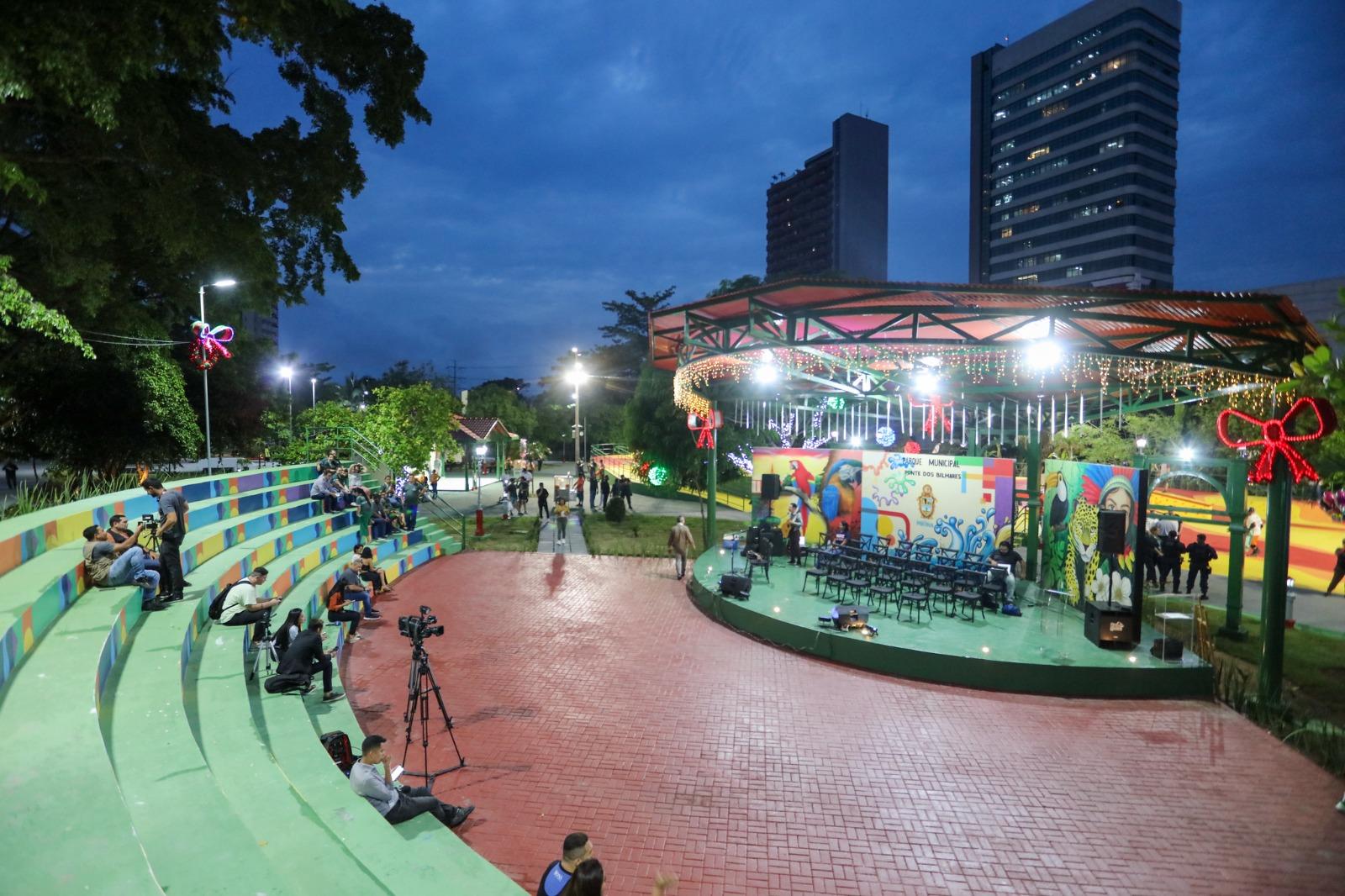 Parque dos Bilhares em Manaus - Foto: Clóvis Miranda/Semcom