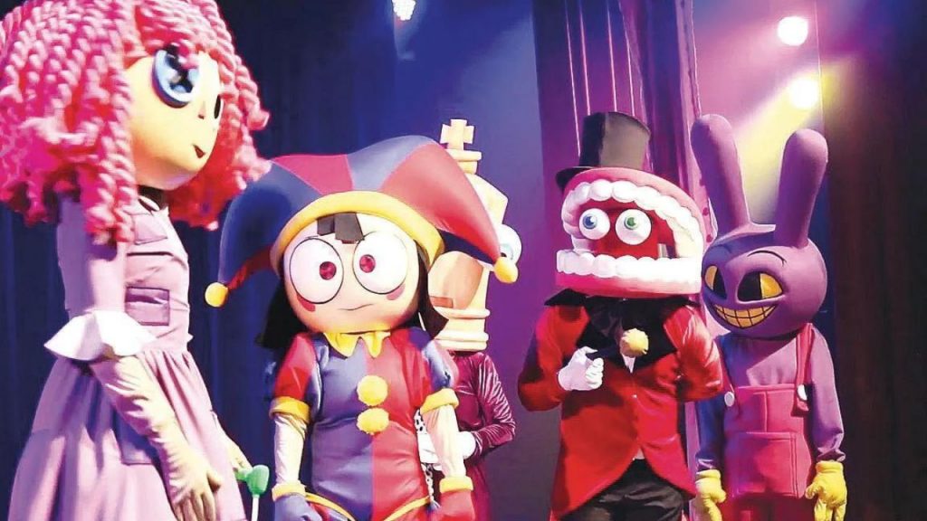 Espetáculo 'O Incrível circo digital no teatro'