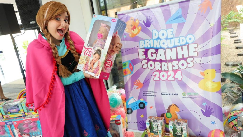 Campanha 'Doe Brinquedo e Ganhe Sorrisos 2024
