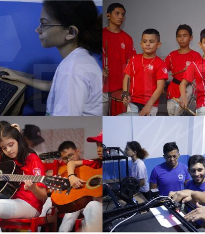 Fotos:  Acervo da Escola de Arte Irmão Miguel de Pascale e Universidade do Folclore Paulinho Faria