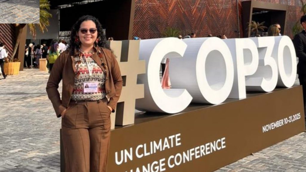 Isabele Kambeba na COP30 em Belém do Pará