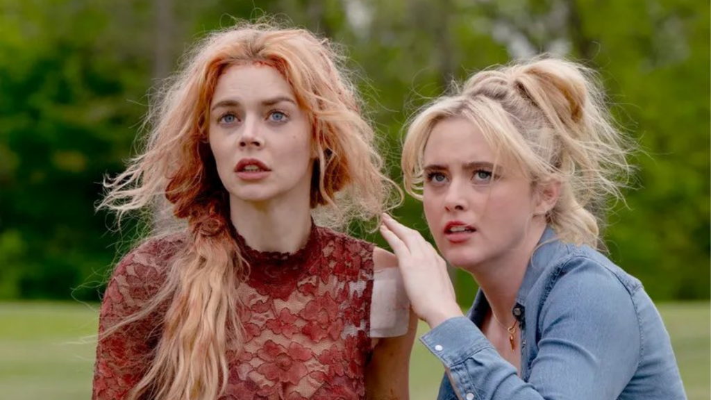 Casamento Sangrento 2 traz de volta Samara Weaving no papel principal, ao lado de Kathryn Newton e Sarah Michelle Gellar, com direção de Matt Bettinelli-Olpin e Tyler Gillett.