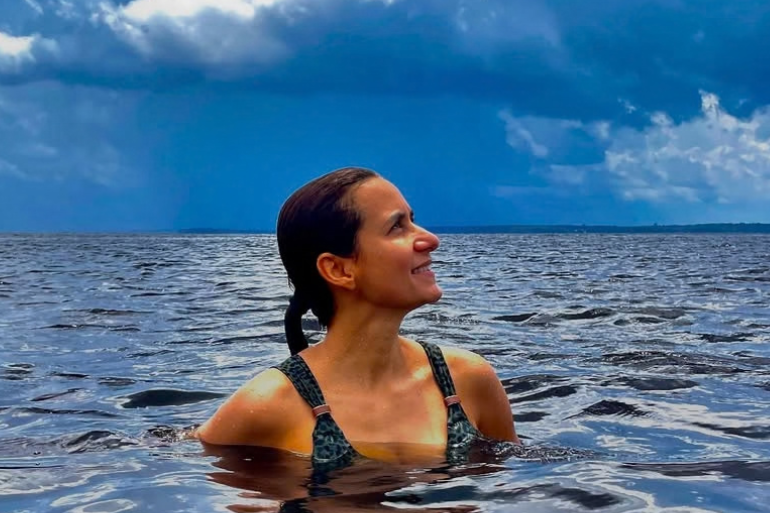 Samantha Carvalho é cantora e compositora amazonense