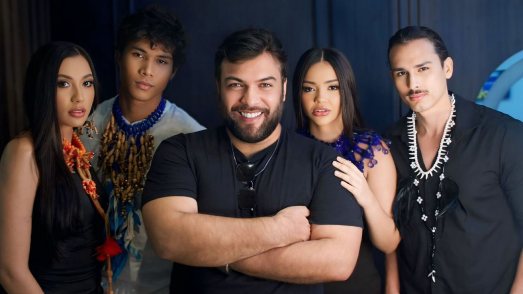 Eglisson Gomez apresenta Caminhos da Ancestralidade: moda amazônica autoral com customizações, aluguel e looks exclusivos para Parintins 2026. Espaço Kohll.